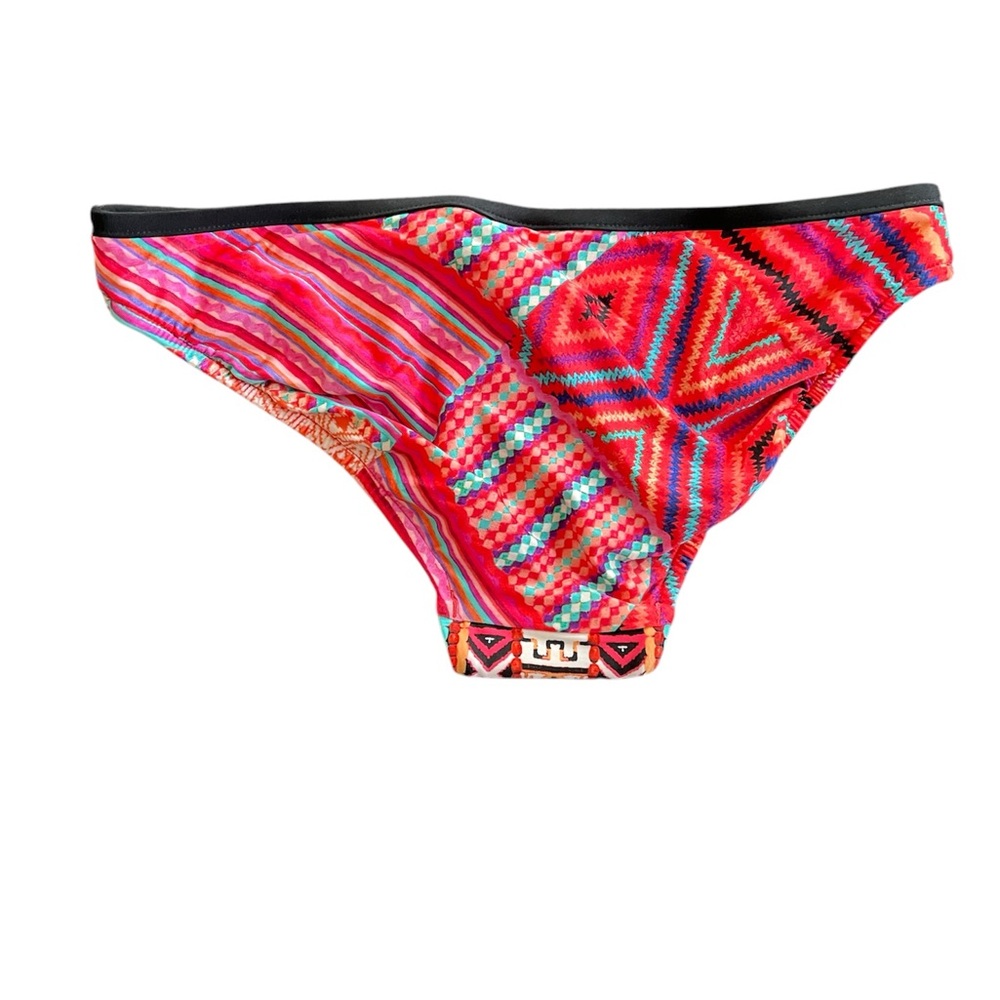 Colorful Patterned Bikini Bottom - Picture 2 of 4